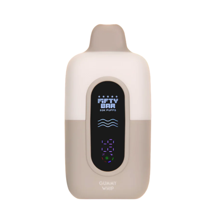 Fifty Bar 20K Disposable Vape (white edition)