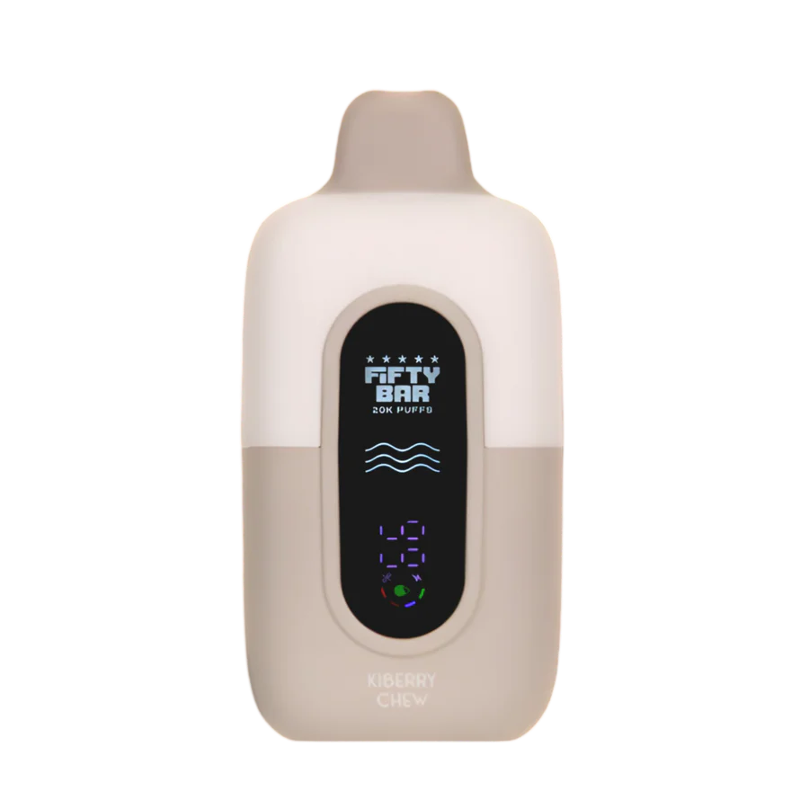 Fifty Bar 20K Disposable Vape (white edition)