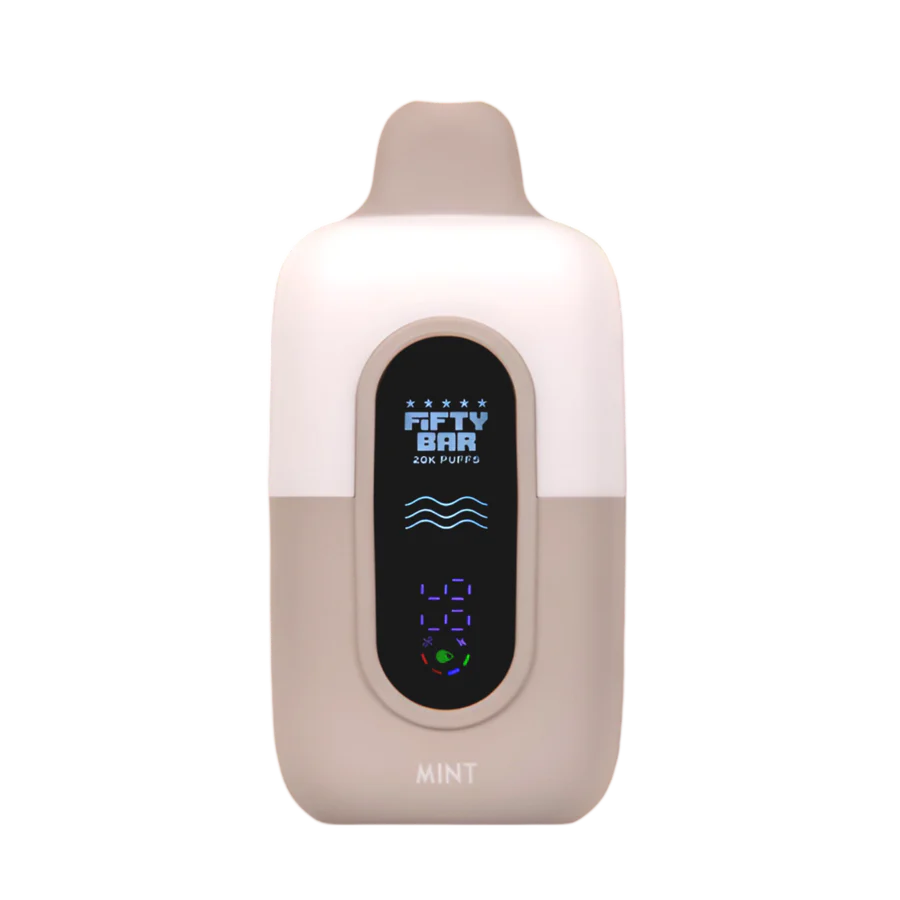 Fifty Bar 20K Disposable Vape (white edition)