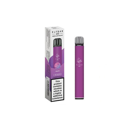 Elf Bar 600 Prefilled Pod Kit