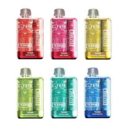 TE5000 Rechargeable Disposable Vape Kit 5000 Puffs